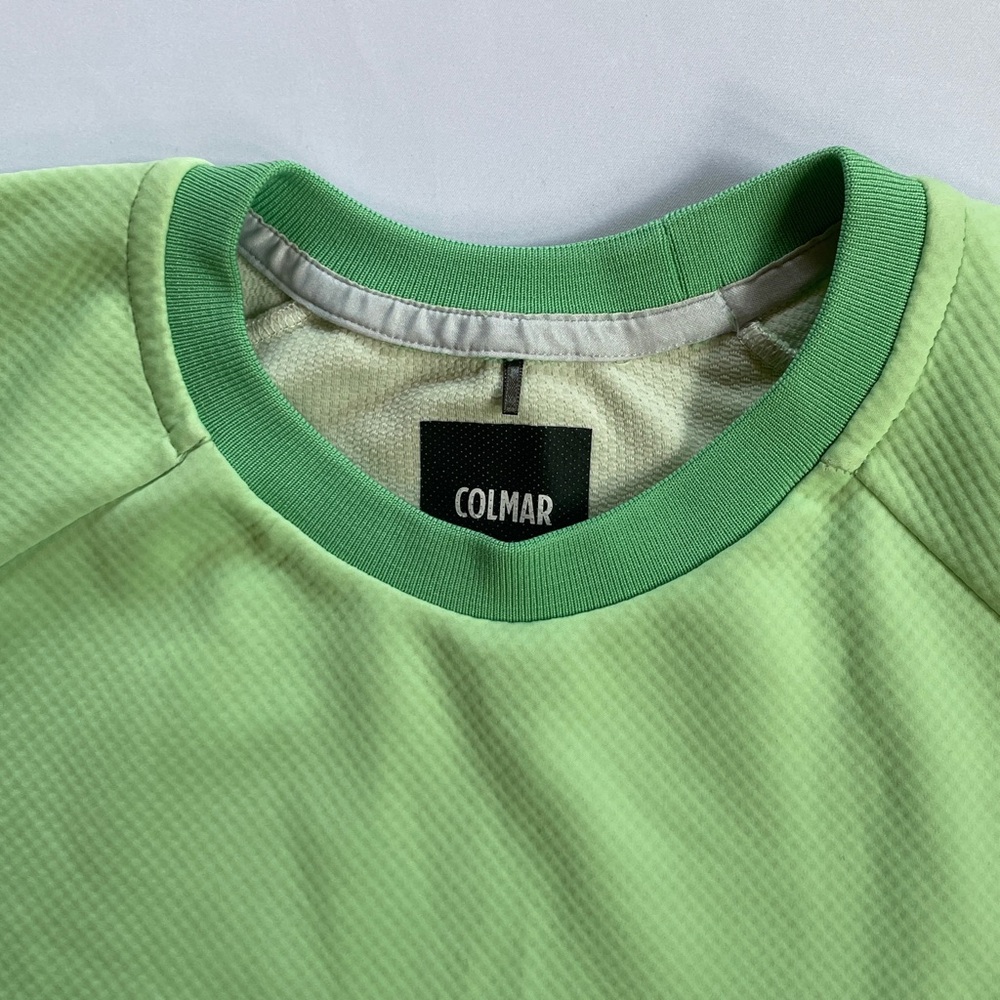 COLMAR Granny Smith Green Long Sleeve Sweatshirt with Back Pocket - Sz M